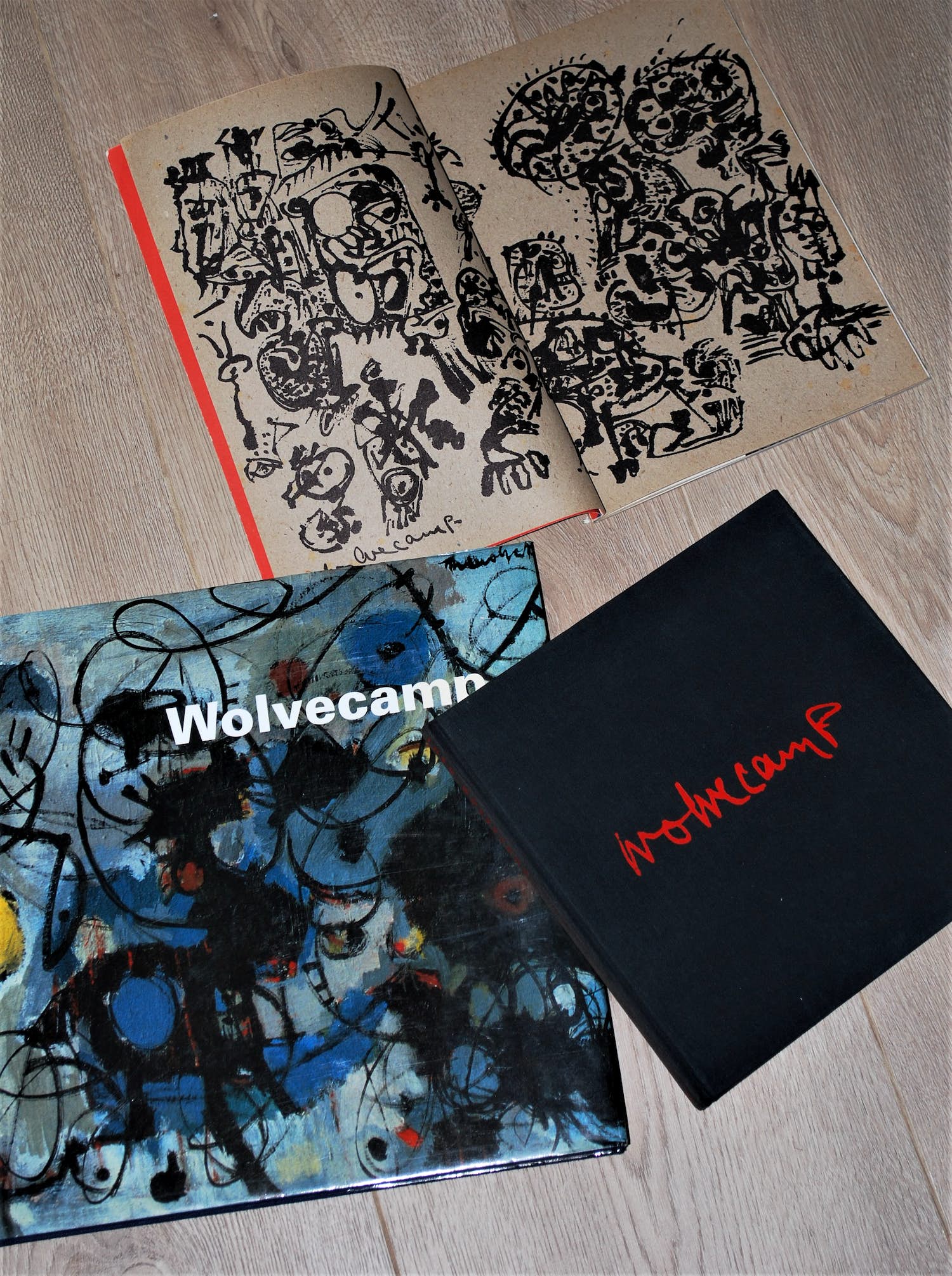 Theo Wolvecamp - 3 boeken: o.a. monumentale monografie verkocht voor € 50!