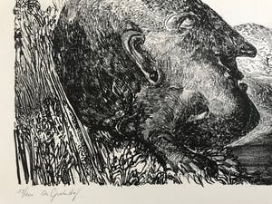 Frans Minnaert - Gesigneerde litho - 1974 - 19/100 kopen? Bied vanaf 65!