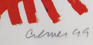 Jan Cremer - Zeefdruk, Toscane IV - Ingelijst kopen? Bied vanaf 100!