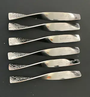 Marcel Wanders - SCHAAL “EMOTION” en ZES “LEPELTJES” kopen? Bied vanaf 48!