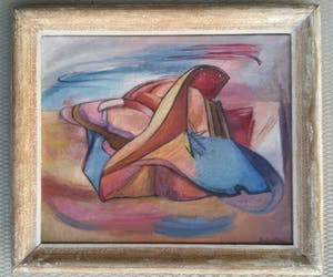 Julie van der Veen - Kleurrijk abstract. kopen? Bied vanaf 199!