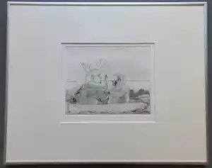 Co Westerik - ingelijste gesigneerde ets verkocht voor € 259!