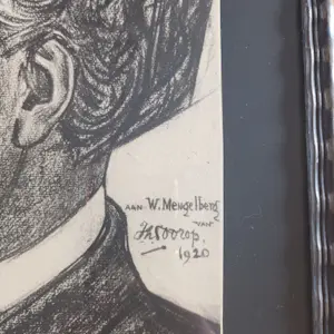 Jan Toorop - portret van W. Mengelberg (1871-1951) kopen? Bied vanaf 38!