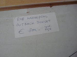 Rob Weddepohl - OUTBACK SUNSET kopen? Bied vanaf 95!
