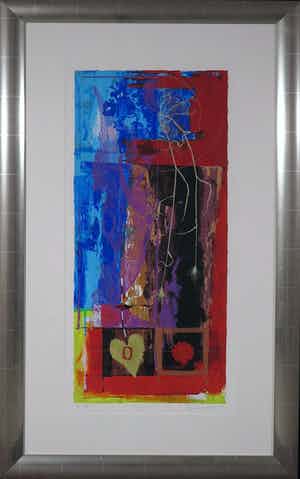 Piotr Konkel - Zeefdruk, Origin - Ingelijst (Groot) verkocht voor € 35!