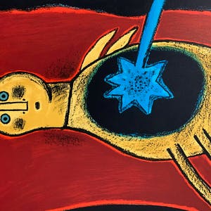 Corneille - Femme et chat kopen? Bied vanaf 425!