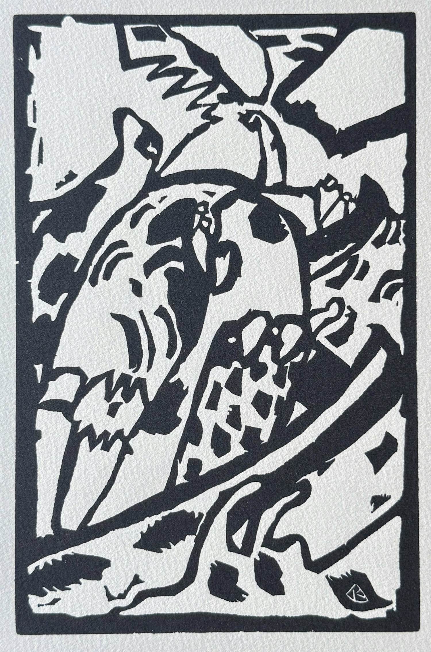 Wassily Kandinsky - "Improvisation" Original- Holzschnitt 1911 Werkverzeichnis Roethel 124 kaufen? Bieten Sie von 85!