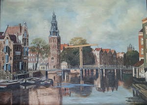 Niet of onleesbaar gesigneerd - Montelbaanstoren in Amsterdam kopen? Bied vanaf 1!