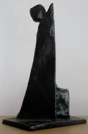 Renee van Leusden - Bronzen beeldje: Les bagages - 2002 kopen? Bied vanaf 175!