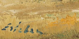 Arthur Feudel - e.a. - Lot van zes werken met verschillende technieken - Ingelijst kopen? Bied vanaf 1!