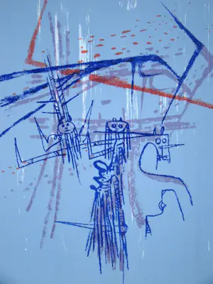 Wifredo Lam - Ambigue Affiniteiten - 1963 - Originele lithografie kaufen? Bieten Sie von 180!