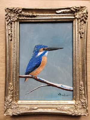 Henk Poeder - Ijsvogel verkocht voor € 65!