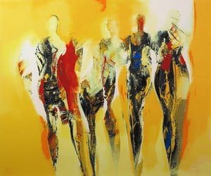 Peter Meijer - Zeefdruk, Oqives - Ingelijst (Groot) kopen? Bied vanaf 50!