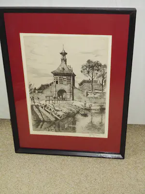 Hendrikus Roodenburg - Grafiek - Dalempoort Gorinchem kaufen? Bieten Sie von 75!
