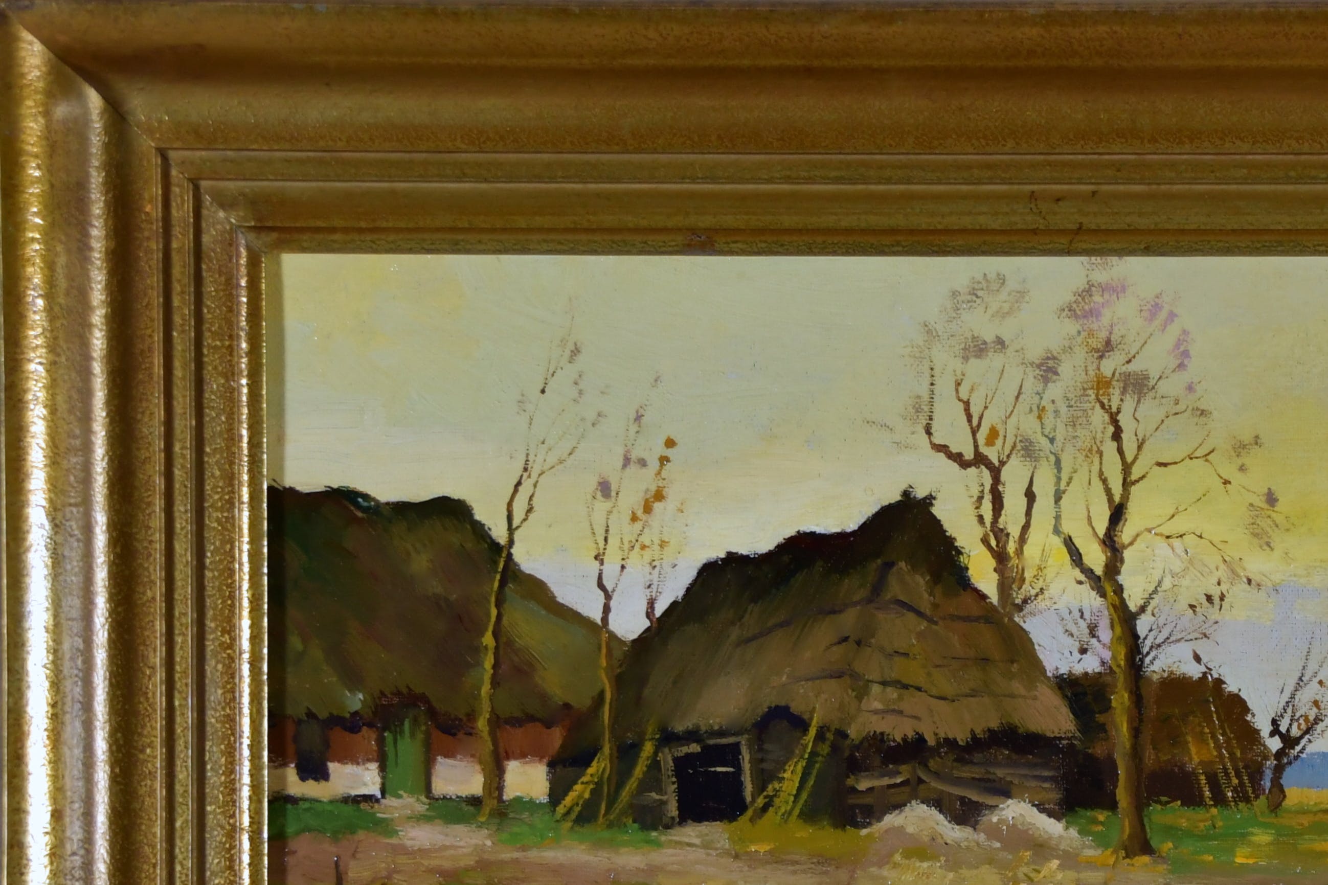 Albert Zwartjes - (1902-1976) - Landschap - Boerenerf - Olieverf op doek - gesigneerd l.o. kopen? Bied vanaf 175!