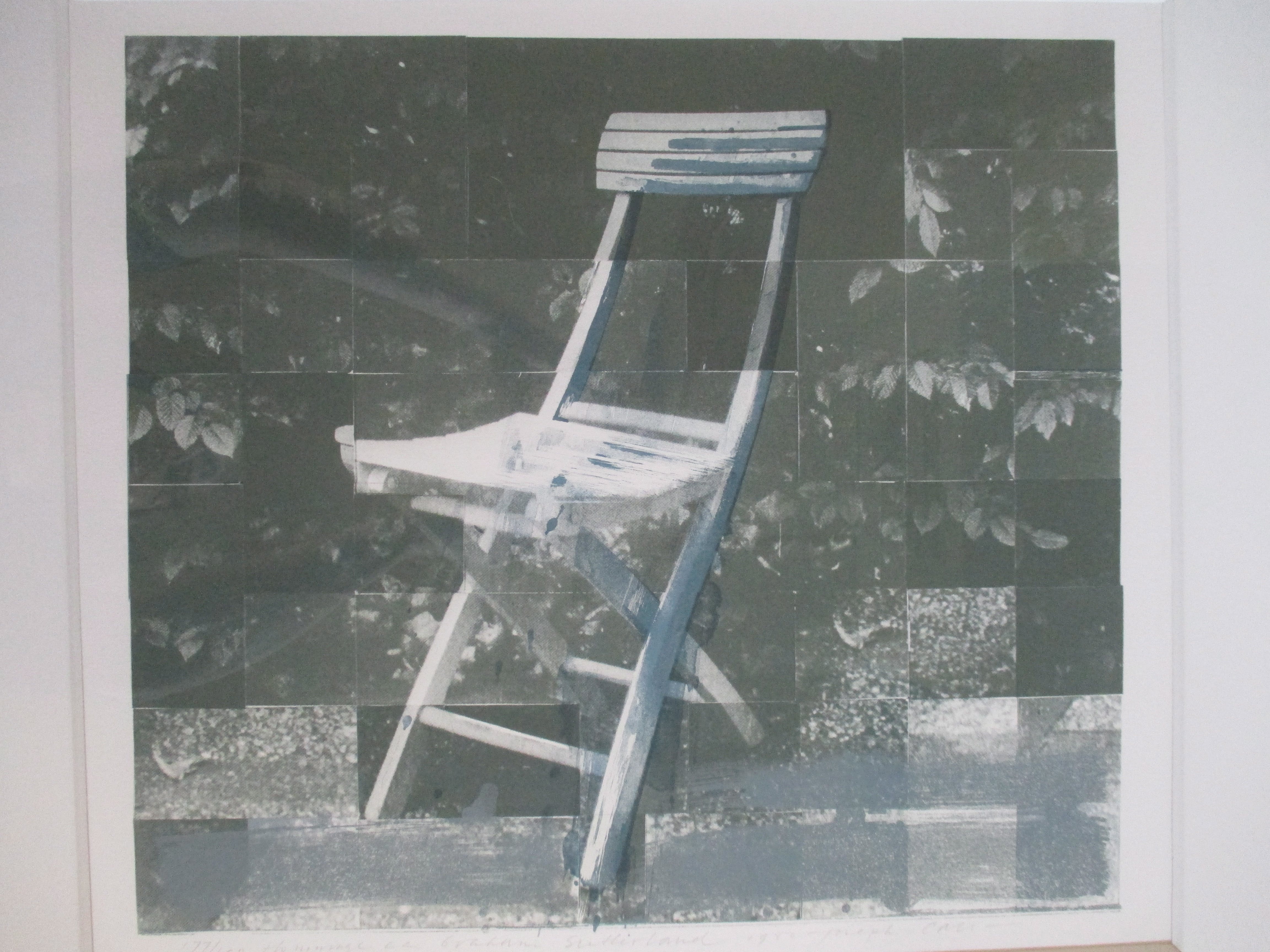 Joseph Cals - Ingelijste litho "Hommage aan Graham Sutherland" verkocht voor € 50!