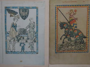 Niet of onleesbaar gesigneerd - Miniaturen Heidelberg in facsimile kopen? Bied vanaf 1!