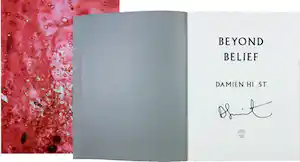 Damien Hirst - gesigneerd uitgave van "Beyond Belief " vendu pour 175€ !