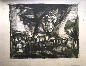 Huug Pleysier - inkttekening kopen? Bied vanaf 45!