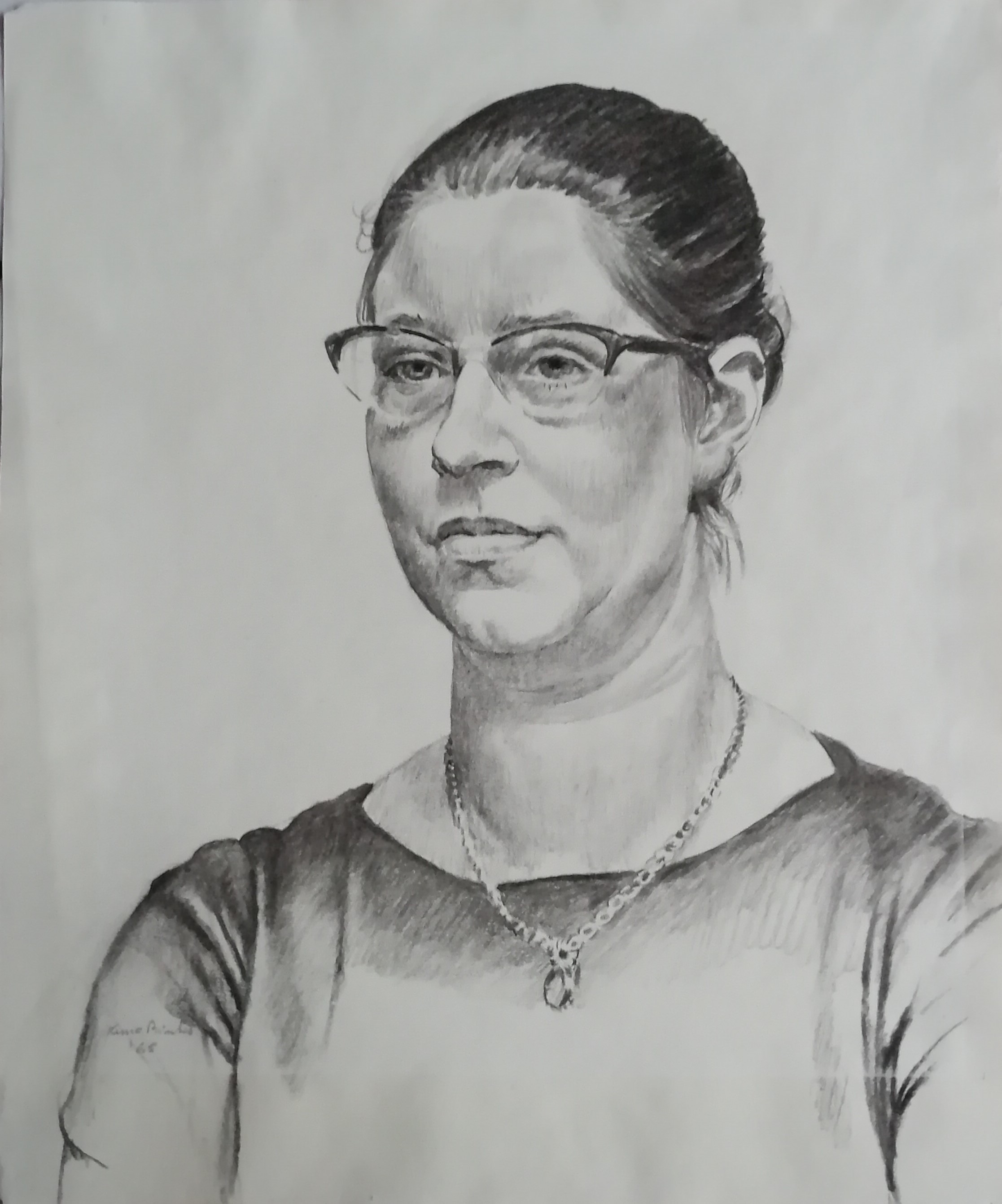 Kuno Brinks - Portret van Lous Sluijters? verkocht voor € 85!