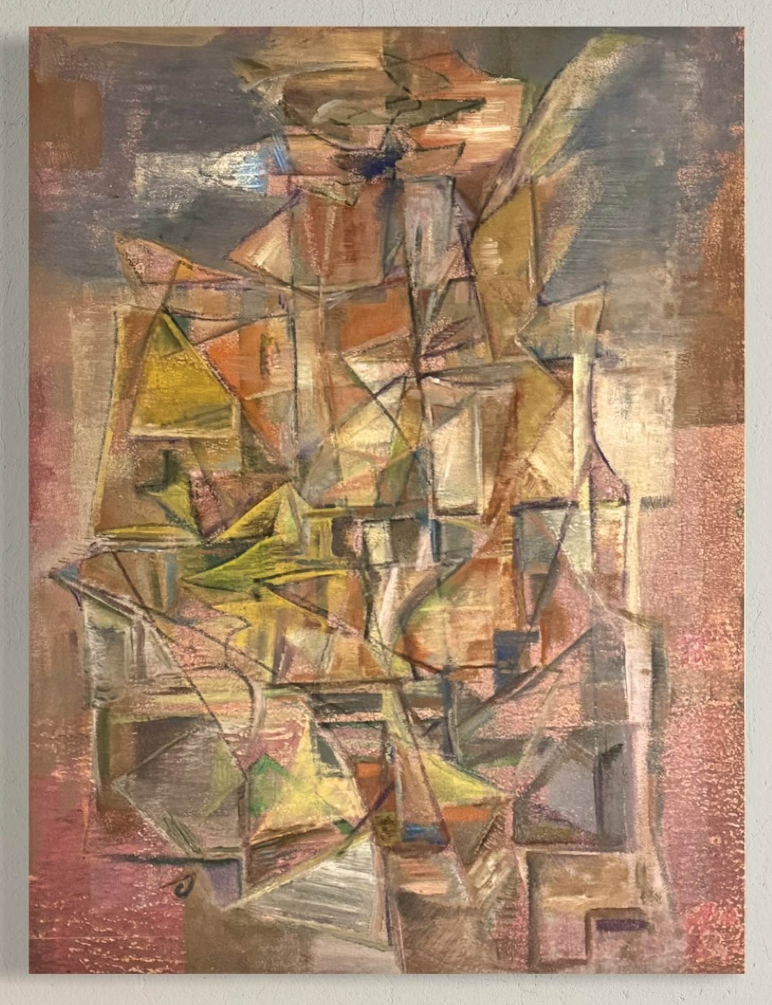 Silvin Bronkart - Seltene abstrakte Komposition aus dem Jahr 1953 kopen? Bied vanaf 550!