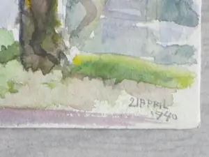 Han Krug - Landschappen bij een beek - Aquarel kaufen? Bieten Sie von 50!