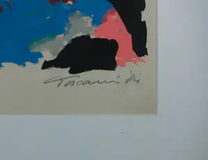 Bep Toscani - Zeefdruk op papier, Dreaming- Ingelijst kopen? Bied vanaf 35!