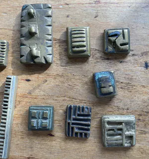 Ashanti - 12 mooie goudgewichtjes kopen? Bied vanaf 65!