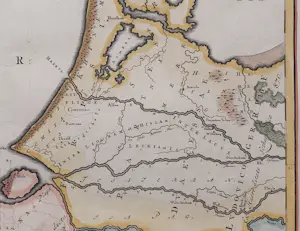 Francois Halma - Holland Zeeland ea Oude Kaart Bataven Friezen 1725 kopen? Bied vanaf 70!