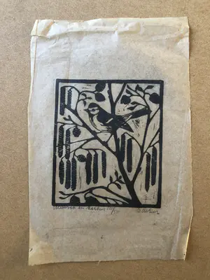 Jac. de Beer - Koolmees met katjes kopen? Bied vanaf 1!