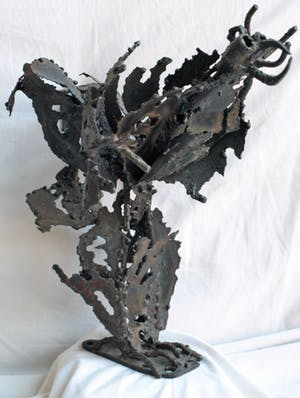 Niet of onleesbaar gesigneerd - Beeld van Metaal, “Vogel” kopen? Bied vanaf 10!