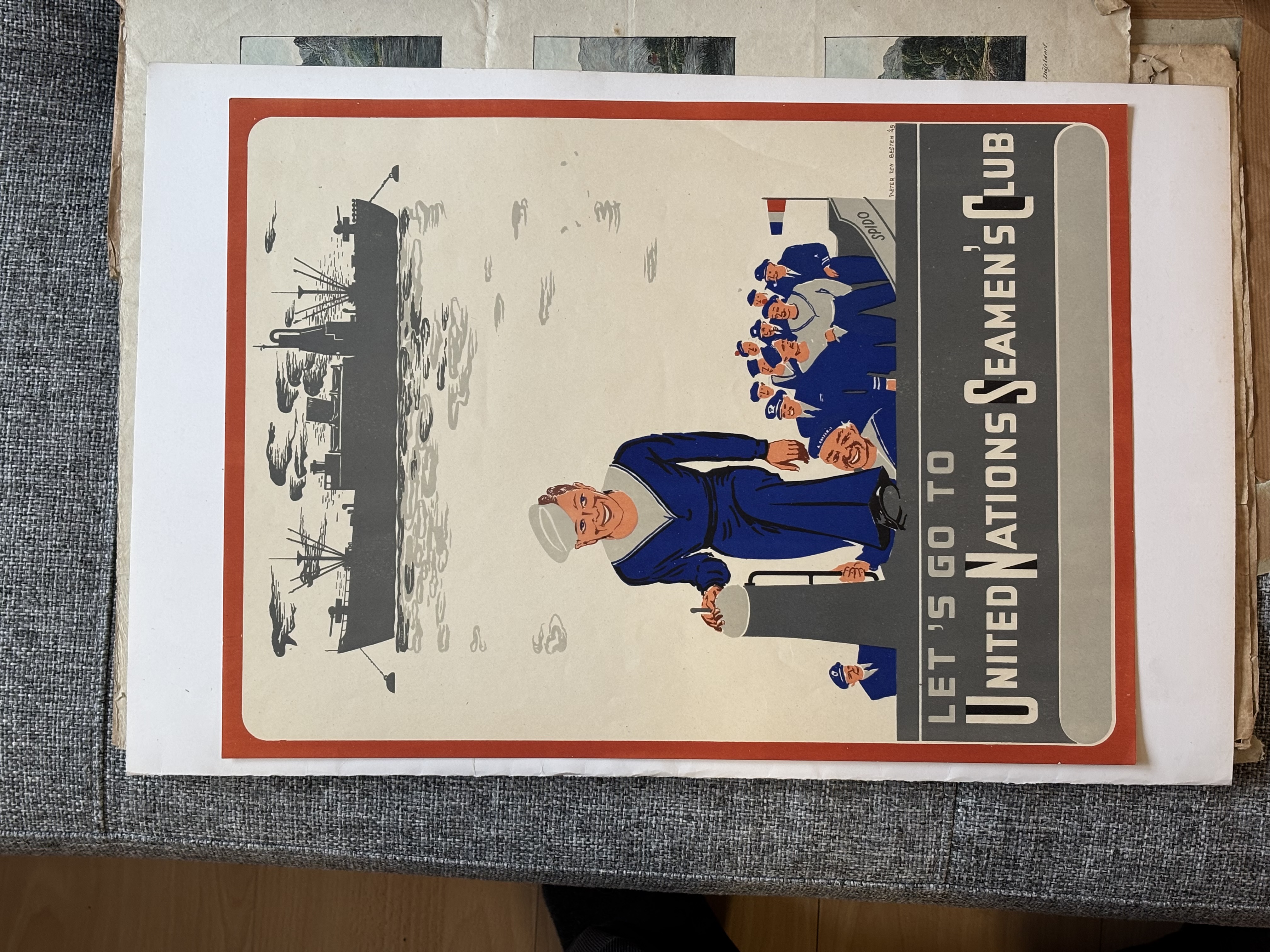 Pieter den Besten - United Nations Seamans Club kopen? Bied vanaf 35!
