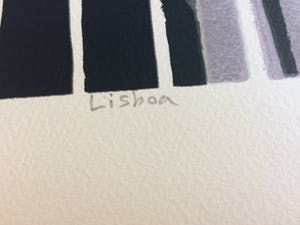 Max Kreijn - Max Kreijn, Zeefdruk ''Lisboa'' kopen? Bied vanaf 35!