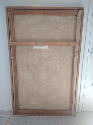 Eef van Maanen - Dansend paar - Olieverf 1954 kopen? Bied vanaf 1!