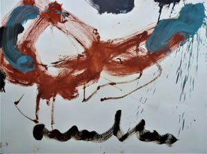 Anton Heyboer - Abstracte compositie kopen? Bied vanaf 180!