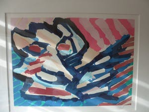 Karel Appel - Litho, Ten by Appel - Ingelijst (Groot) kopen? Bied vanaf 350!