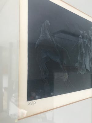 Albert Debois - Zeldzame Litho - Zonder titel - 45/50 - 1977 kopen? Bied vanaf 85!