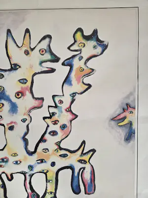 Ad Arma - De Droom. Groot werk op geschept papier. kopen? Bied vanaf 20!