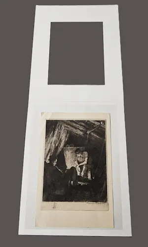 Hermann Kätelhön - original - 1925 - monochrome Lithographie "Berg-arbeiter" bleistift sign. kopen? Bied vanaf 73!