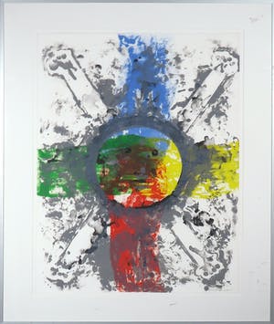 Jef Diederen - Litho, Zonder titel - Ingelijst (Groot) kopen? Bied vanaf 35!