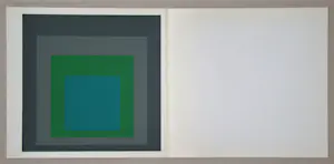 Josef Albers - Hernieuwde hoop - 1977 - Zeefdruk kopen? Bied vanaf 120!