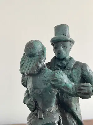 Siem Wardenaar - Set van 2 originele beelden kopen? Bied vanaf 250!