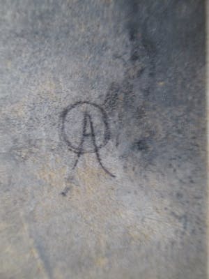 Niet of onleesbaar gesigneerd - Monotype "verschijning" kopen? Bied vanaf 10!