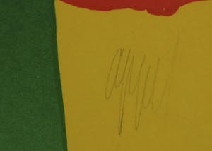 Karel Appel - Gesigneerde litho uit de uitgave Ariel 19 / Superpositions - Ingelijst kopen? Bied vanaf 1!