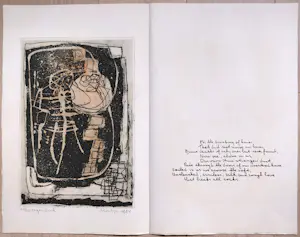 Jan Montyn - Image of Dylan Thomas, complete uitgave met 10 etsen kopen? Bied vanaf 750!