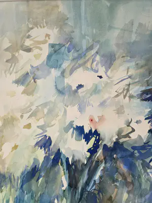 Buy Bernadette Zeegers - Bloemstilleven met vaas – aquarel? Bid from 30!