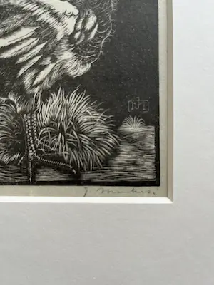 Jan Mankes - Originele Heliogravure - Nestkuiken 1927 kopen? Bied vanaf 95!