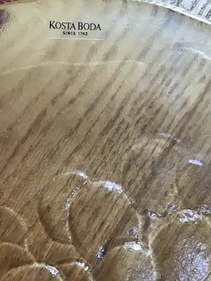 Kosta Boda - Ann Warff, Zweden, Druivenbord, gemerkt kopen? Bied vanaf 1!