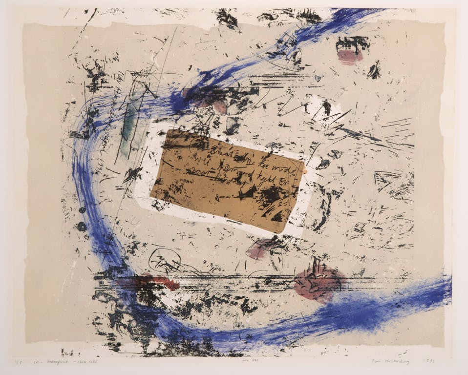 Tim Hinterding - Tim Hinterding: Gemengde techniek, Zonder titel verkocht voor € 35!