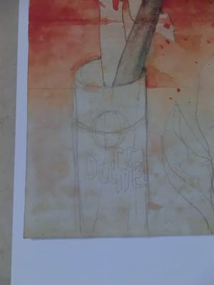 Bruno Bruni - AMARYLLIS Handgesigneerde kleurenlitho, vanaf € 1. kopen? Bied vanaf 1!